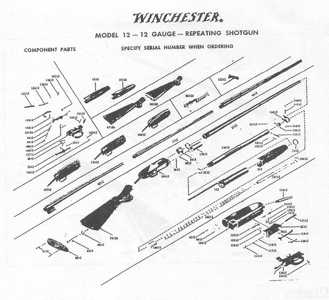 WINCHESTER 370 FOR END CATCH PLATE RETAINER